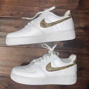 Airforce 1 Low Ivory Snake
